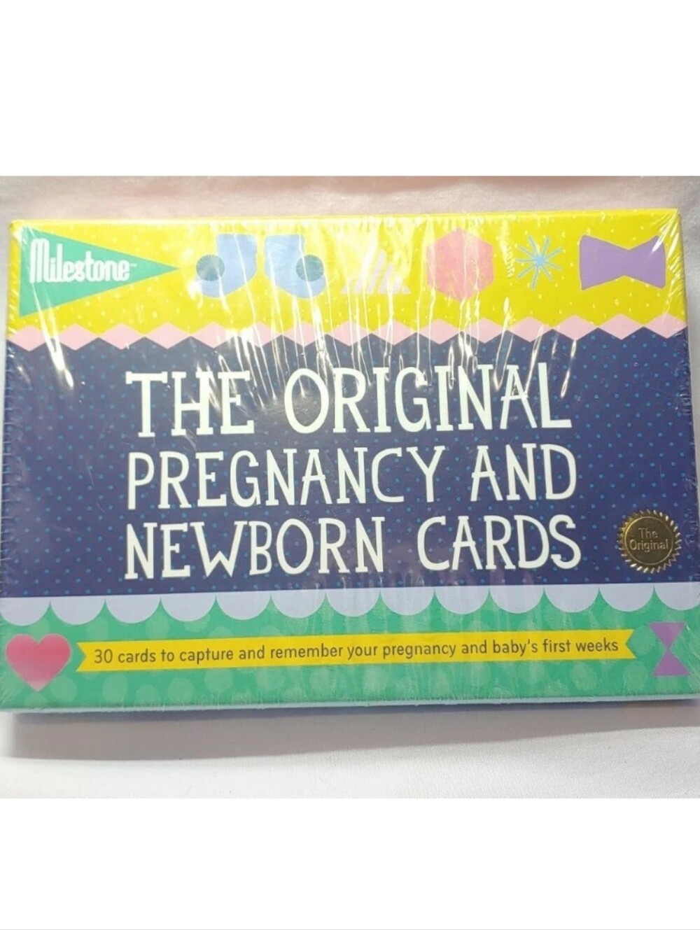 Pregnancy Keepsake cards by Milestone - Newborn's First Year Memories